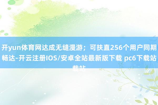 开yun体育网达成无缝漫游；可扶直256个用户同期畅达-开云注册IOS/安卓全站最新版下载 pc6下载站